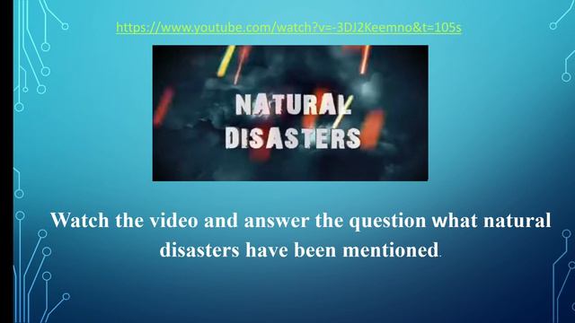 Natural disasters, grade 10 смотреть онлайн