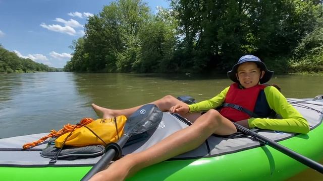 Auf der Isar von Moosburg nach Landshut mit dem Kajak смотреть онлайн