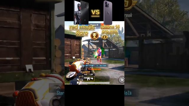 #redmagic8pro #iphon14promax Red Magic 8 Pro Vs Iphone 14 Pro Max PUBG Test Witch One Is Best?