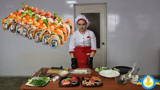 Майстер клас з приготування суші смотреть онлайн