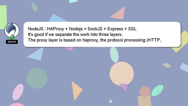 NodeJS : HAProxy + Nodejs + SockJS + Express + SSL смотреть онлайн