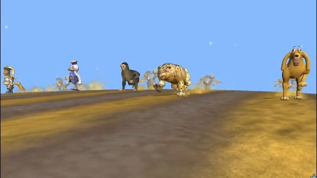 Cartoon Characters vs Animals Race | Cartoon vs Animal [S1] | SPORE смотреть онлайн