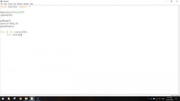Python Turtle - Circular Pattern Tutorial