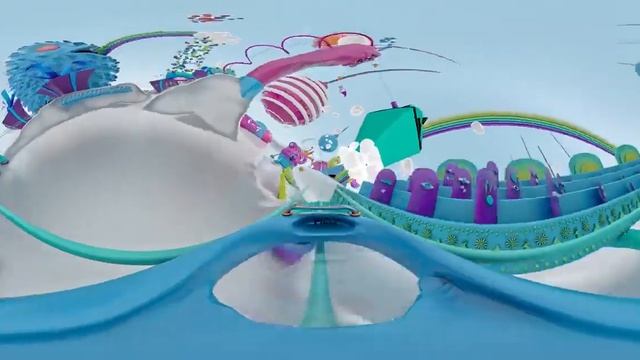 Панорамное видео | Американские горки | 360 градусов смотреть онлайн