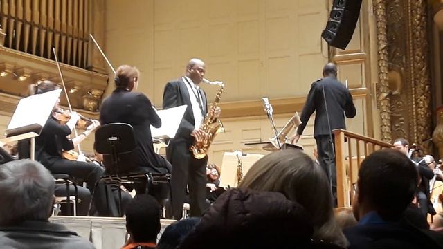 James Carter - IV. Fast (with Swing) : Roberto SIERRA' S Concerto For Saxophones And Orchestra