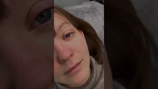 Наращивание ресниц. Двойной объём. Цвет шоколадный.