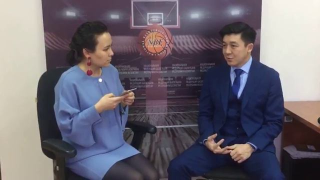 Интервью с вице-президентом Национальной Федерации Баскетбола Казахстана - Алимжаном Дюсеновым смотреть онлайн