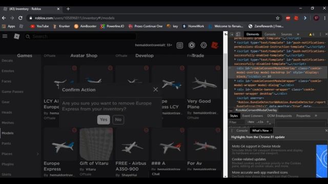 How to delete models in ROBLOX смотреть онлайн