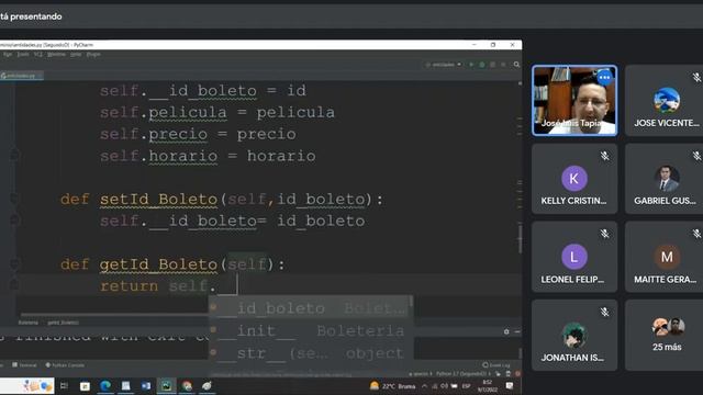 Ejemplo de POO con UML , Python y Java con Segundo D смотреть онлайн
