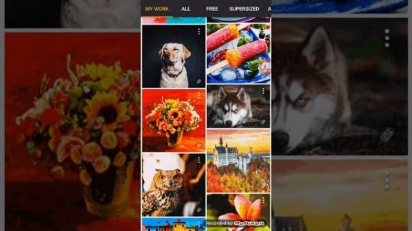 Cross stitch game play - my work