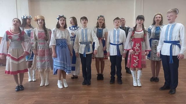 Вокальная группа образцового ансамбля народной песни и танца "Лявонiха" народное творчество 11-13ле смотреть онлайн