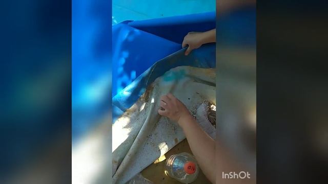 Ремонт бассейна//как заклеить бассейн // смотреть онлайн