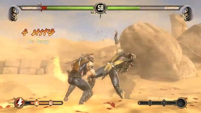 прохожение Mortal Kombat самая тежоли смотреть онлайн