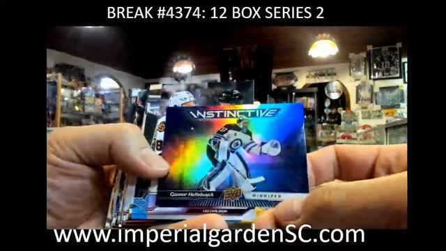 BREAK #4374 : 12 BOX 2023-24 #upperdeck SERIES 2 HOBBY NHL HOCKEY BOX CASE BREAK смотреть онлайн