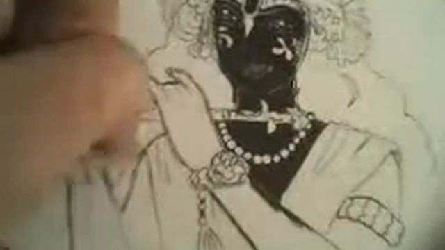 Как нарисовать Кришну карандашом [How to draw Krishna] смотреть онлайн