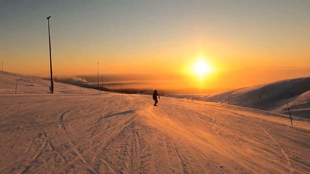 Хибины. Кировск. BigWood. Февраль 2021. GoPro 9 4k 60fps. смотреть онлайн