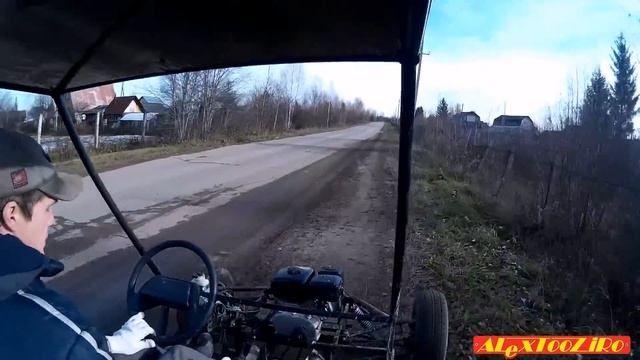 Багги, выезд на трассу Lifan 168F2-RD смотреть онлайн