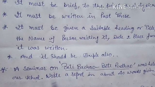 How to write a Report in english// Report writing on title "Beti Bachao_Beti padhao"//what is repor смотреть онлайн