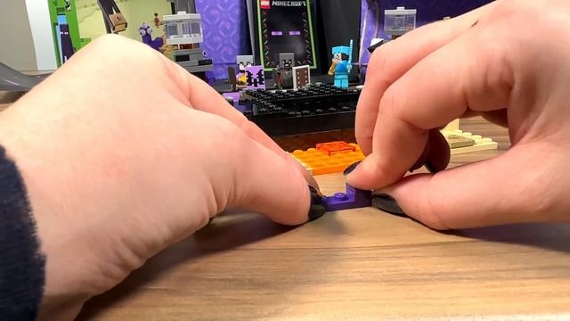 Making LEGO Minecraft The End Portal BOX/ DIY | Easy Craft Ideas смотреть онлайн