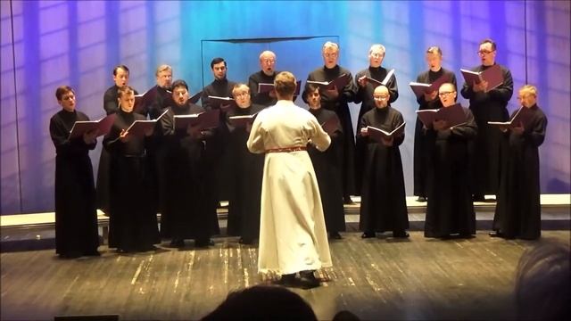 "БОГОРОДИЦЕ, ДЕВО, РАДУЙСЯ!" - Хор Новоспасского монастыря - 26. 11. 17 г. смотреть онлайн