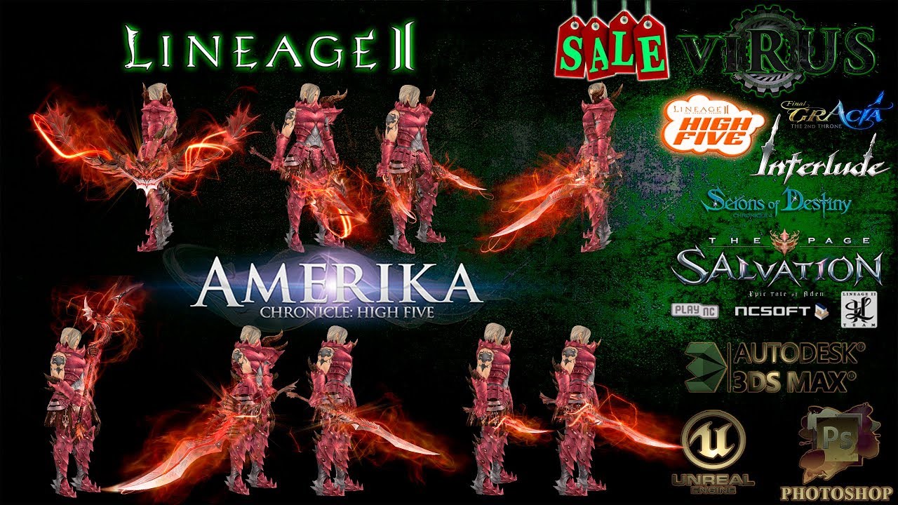 Valakas Weapons For The Www.L2Amerika.Com Server ◄√i®uS►