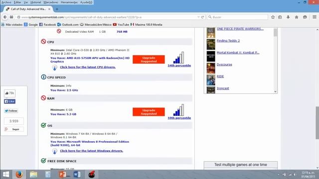 Rendimiento Gamer de HP ENVY M6 смотреть онлайн