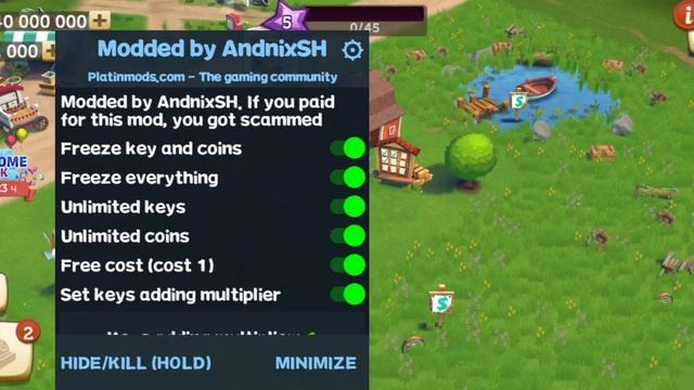 ? FarmVille 2/ Ультро мега мод ? Миллионы ключей и монет