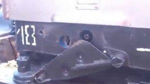 Учебный перевод стрелки курбелем