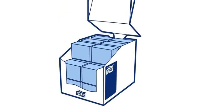 Tork Easy Handling Conventional Napkins смотреть онлайн