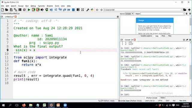CS210 oop ch4 Part 2 std libs Dr Raed 24082021 смотреть онлайн