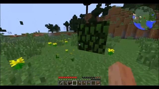 Выживание в Minecraft c модами #5 - РУБИМ ДЕРЕВЬЯ смотреть онлайн