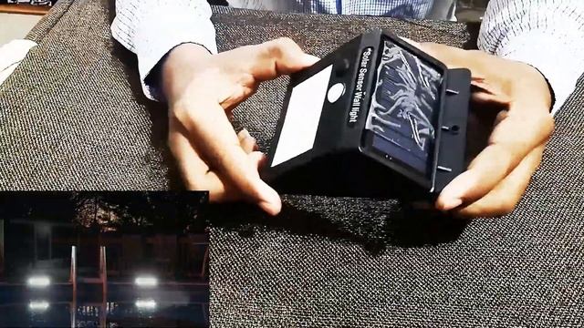 Solar motion sensor light outdoor | solar motion security light | Review Hindi (2019) смотреть онлайн