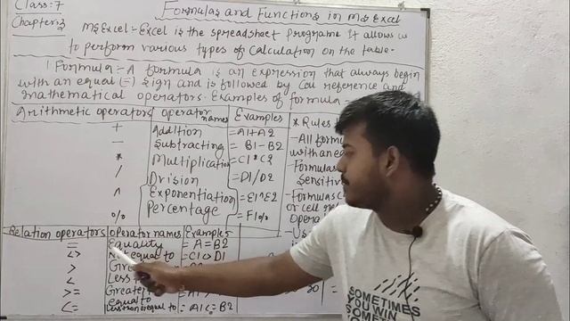 Formulas and Functions in Ms excel ch-3 part-1 смотреть онлайн