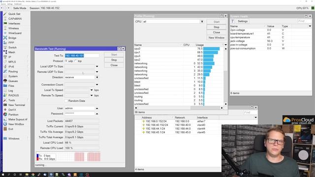Mikrotik RB5009UPr+S+IN - Review, Hands On und Performance Test 10Gbit смотреть онлайн