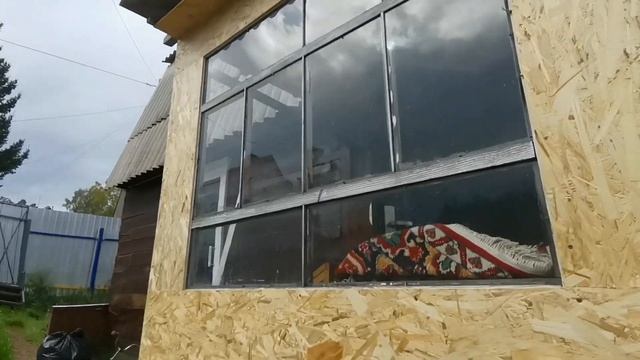 Обшиваем крыльцо. Ремонт на даче. смотреть онлайн