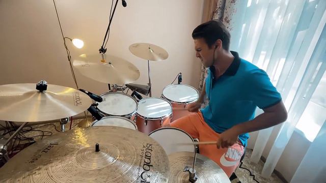 Тест моих новых барабанов Pearl masters maple complete смотреть онлайн