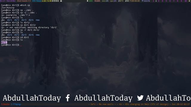 Copy, delete, move, rename files and directories in linux/termux using commandline смотреть онлайн