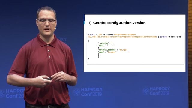HAProxyConf 2019 - Programmatic HAProxy Configuration Using the Data Plane API with Chad Lavoie смотреть онлайн