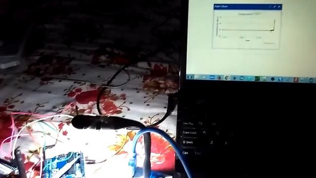 arduino + gsm module (temperature logger using thingspeak) смотреть онлайн