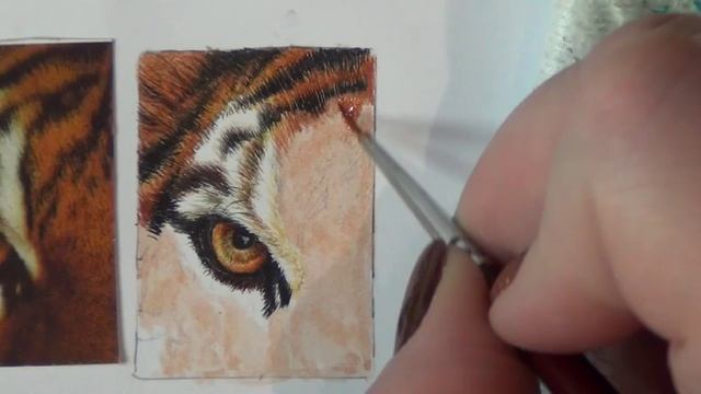 РИСУЕМ ТИГРА АКВАРЕЛЬЮ/ТИГР/РЕАЛИЗМ/РИСУЕМ ЖИВОТНЫХ/ЖИВОТНЫЕ/ смотреть онлайн