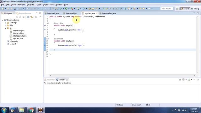 How to Implement two Interfaces? | Implementing an Interface | Java Tutorial смотреть онлайн
