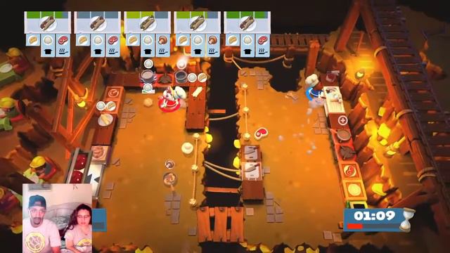 Overcooked 2 With The GF {Nata Playz} Play Through 3 Star Everything Part 2