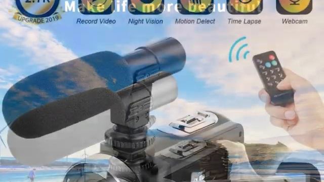 Video Camera 2.7K Camcorder 30FPS 30MP Ultra HD IR Night Vision Vlogging Camera смотреть онлайн
