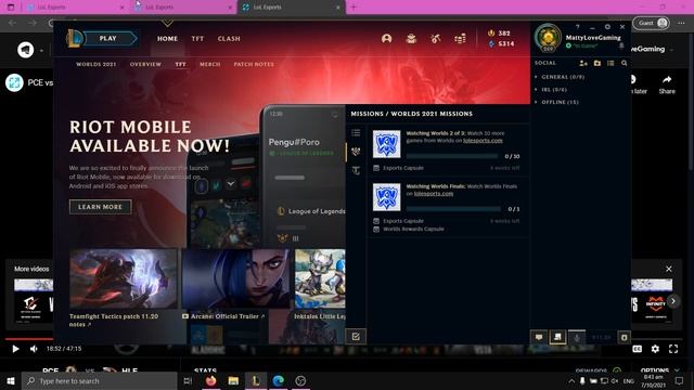 FAST TRICK to get Esports & Worlds Capsule Watch Rewards 2021 | Blue Essence + Capsule Opening | Lo смотреть онлайн