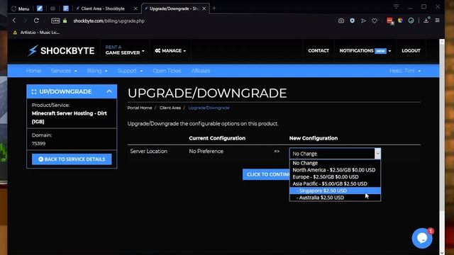 How To Change Your Minecraft Server Location