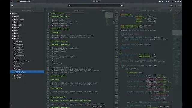 Minimap on GNOME Builder - Git April 22 смотреть онлайн