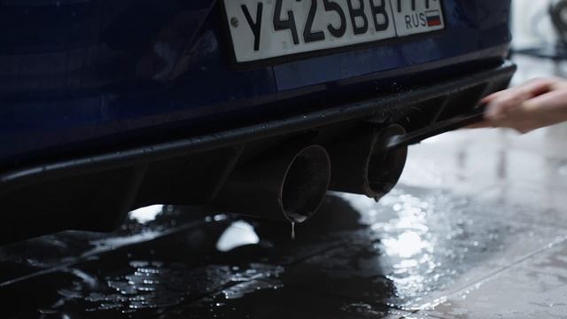 Volkswagen Golf 7 R Exterior Wash смотреть онлайн