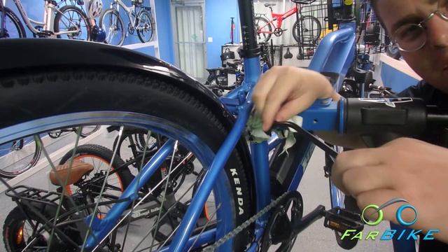 How to install a rear cargo rack on an X-treme E-bike смотреть онлайн