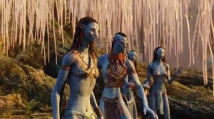 Джейк прилетает на Турук Макто. Фрагмент из фильма Аватар.