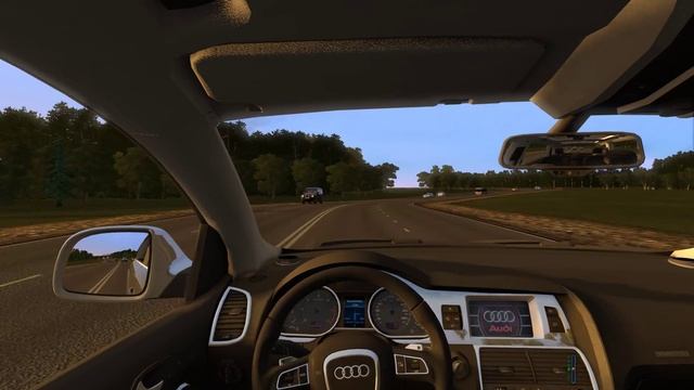 City Car Driving 1.5.0 Audi Q7 (1440p 60fps) смотреть онлайн